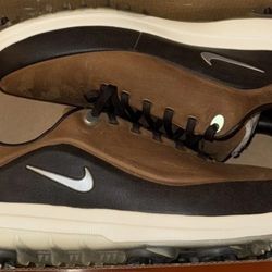 Brand New Nike Air Zoom Precision Brown Golf Shoes TW Leather Men Size 10.5 Wide