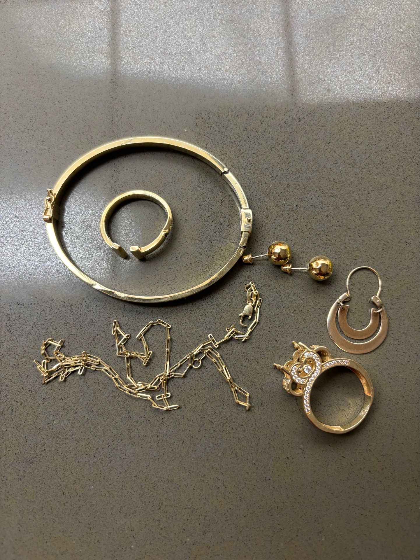 14k gold **pending**