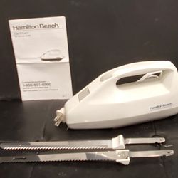 Hamilton Beach Comfort Grip Electric Knife Dual Blade Vintage