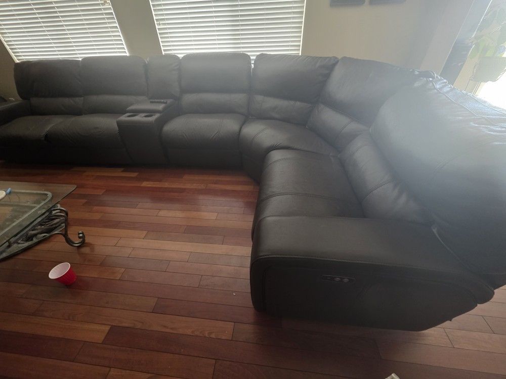 Sectional Electric Recliner.