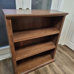 Saudet Select 44 H 3-Shelf Bookcase Oiled Oak (.410372)