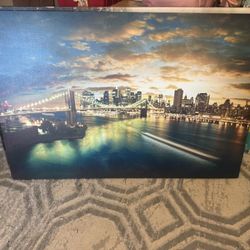 Printed Canvas Painting 