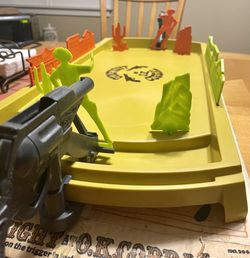 vintage Ideal toy Gunfight at OK Corral