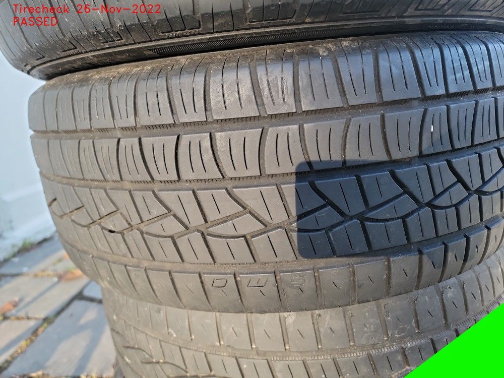 Used Like New Firestone Weathegrip And Used Pure Contact Tires dm For Price