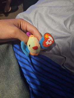 Ty Beanie Baby - Lips the Fish