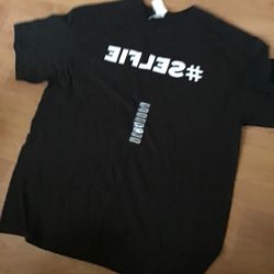 New T-shirt Size XL Black