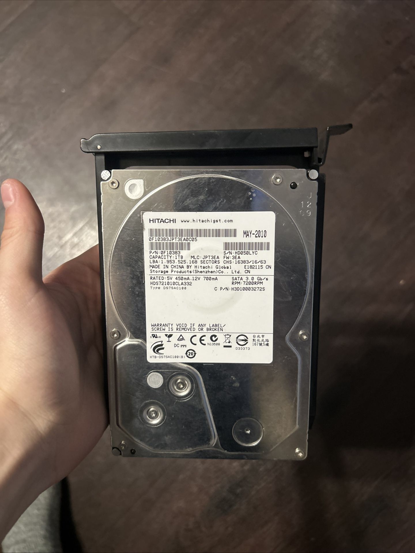 Brand New Hard Drive