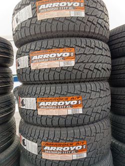 265/50R20 ARROYO TAMAROKCT AT New tires and for 4 llantas nuevas instaladas y balanceadas open day 7
