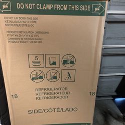 Black GE Top Load Refrigerator 