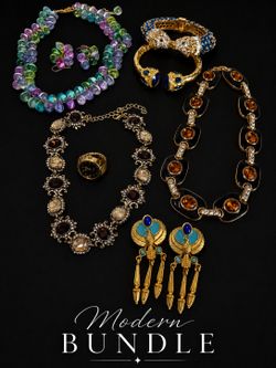 Contemporary Jewelry Bundle | Niiki Paris | Statement Necklaces, Cuffs & Earrings