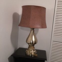 Vintage Gold Lamp $10