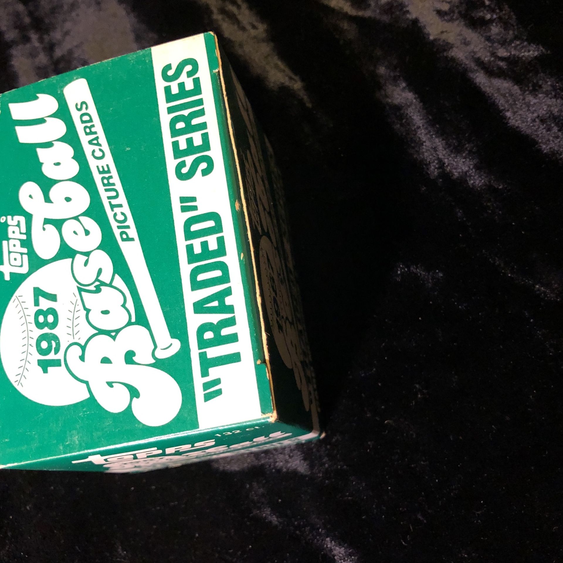 1987 Topps Baseball Traded Series 132 Card Set