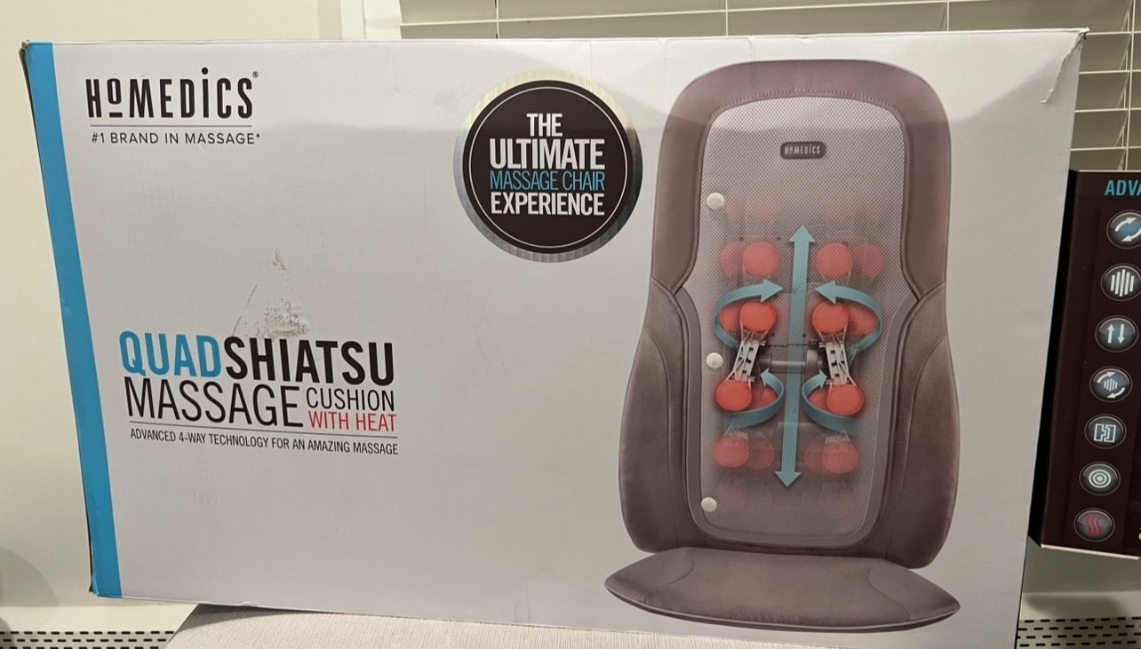 HoMedics Quad Shiatsu Massage Cushion