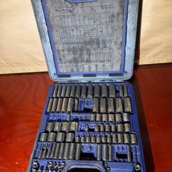 Blue-Point BLPGSSC155 - Combination Drive SAE/ Metric 155 pc General Service 