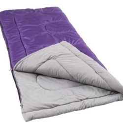 Purple Coleman Sleeping Bag
