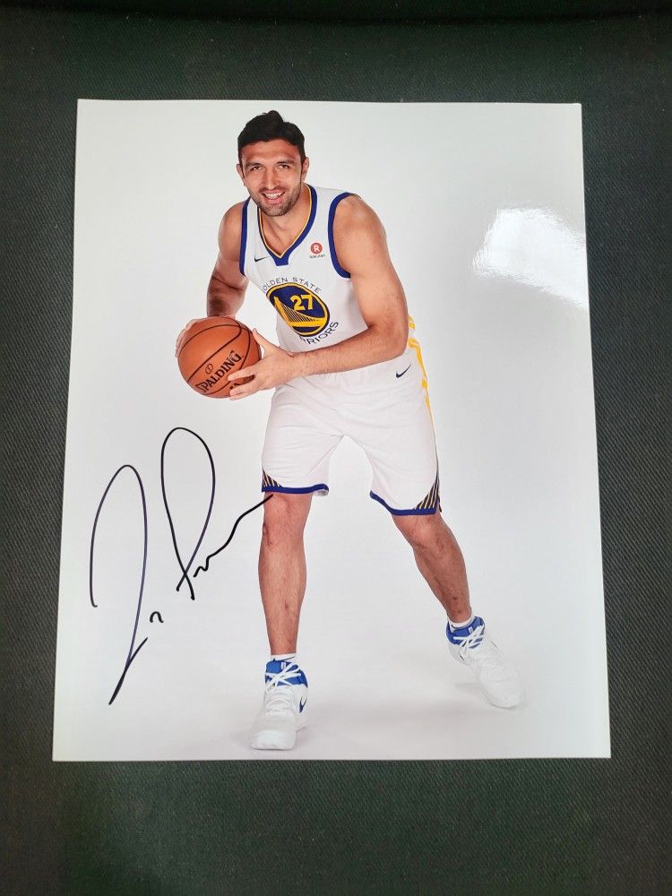 Zaza Pachulia signed photo