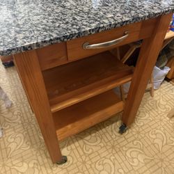 Kitchen Island Marble Bar Cart