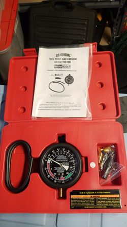 U.s general fuel pump and vacuum gauge tester
