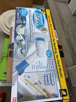 Hurricane Spin Scrubber Electric Cleaning Brush