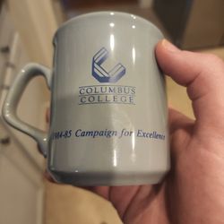 Rare COLUMBUS College Mug GA