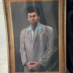 Michael Richards “Seinfeld” Poster with hard backing.