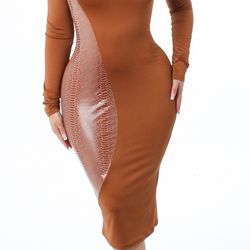 Brown Dress Medium 