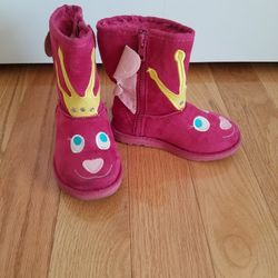 "Jumping Beans" Girls Winter Boots/Shoes- Size 9 Toddler 