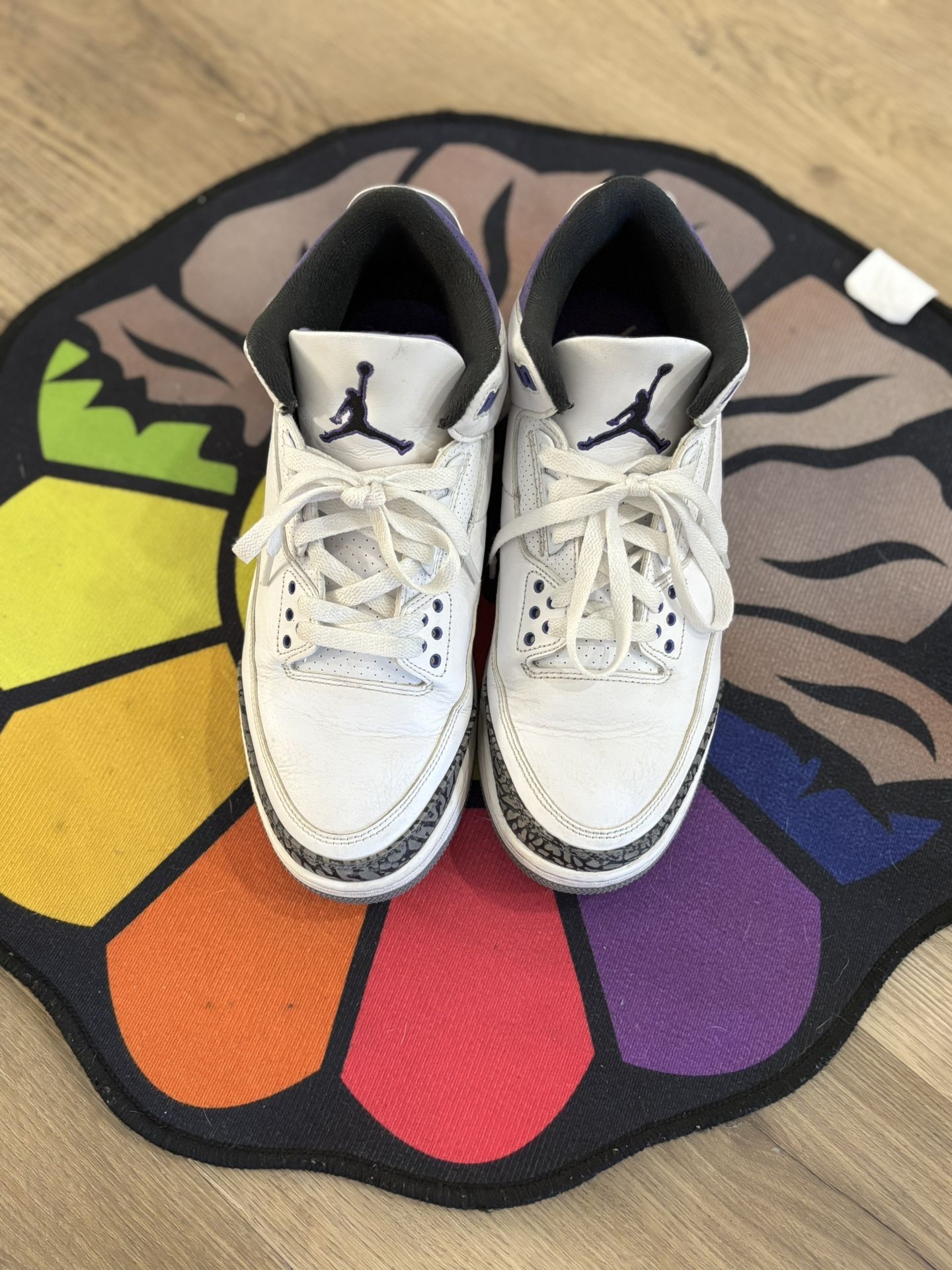 Jordan 3 Dark Iris Size 11.5