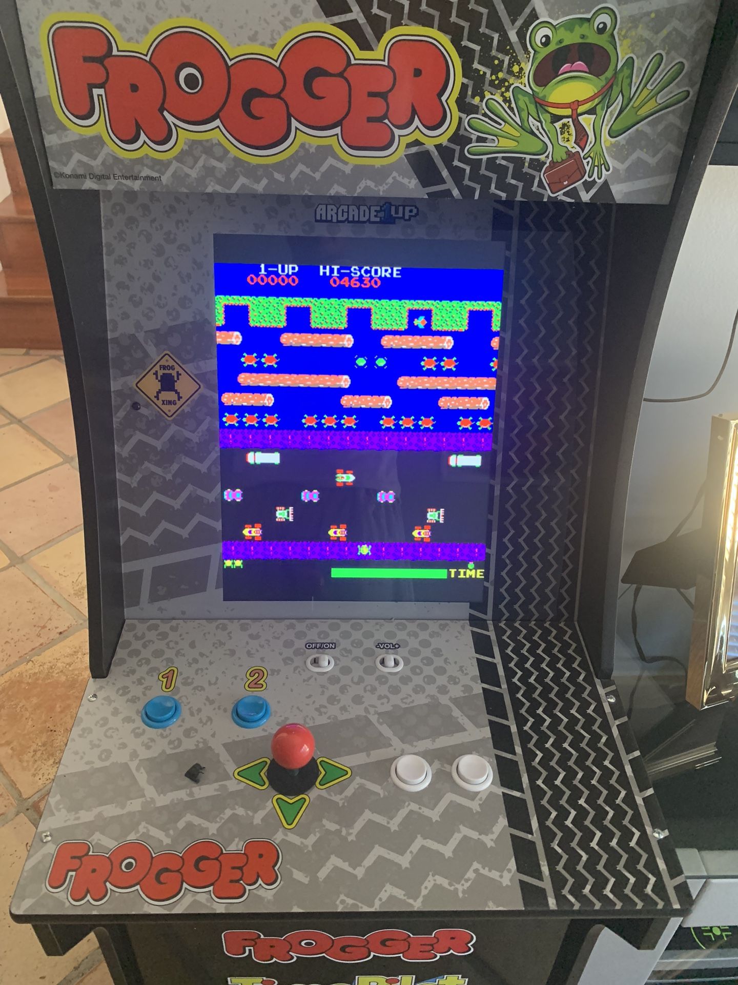 Arcade 1up Frogger TimePilot Mint Game