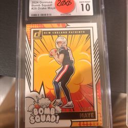 2024 Donruss Bomb Squad! #28 Drake Maye