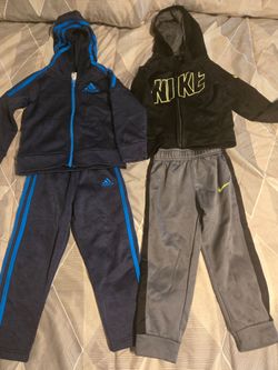 Nike Adidas tracksuit size 4 boys