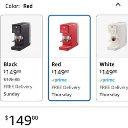 New ILLY Y3.3 Espresso Machine