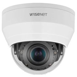 HANWHA | QND-8080R | 5 MP Indoor Network IR Dome Camera with 3.2-10mm (3.1x) Motorized Varifocal Lens, RJ45 Connection, Motion Detection