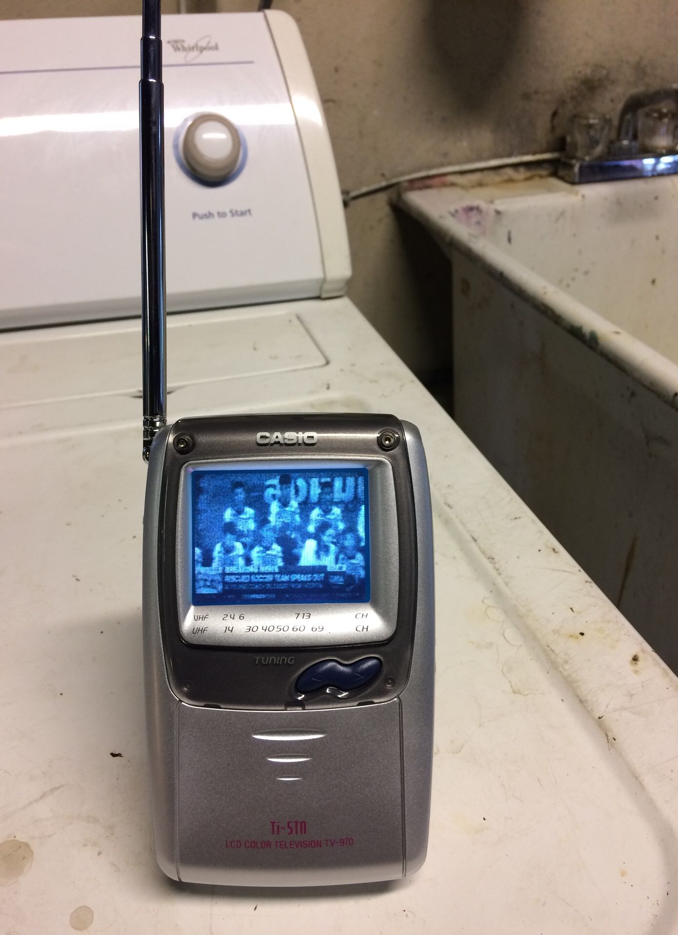 Casio lcd color television tv-970