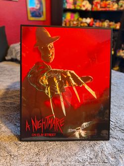 Nightmare On Elm Street Poster Frame