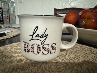 Sheffield Home Lady Boss Leopard Print Mug
