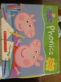 Peppa pig phonics books