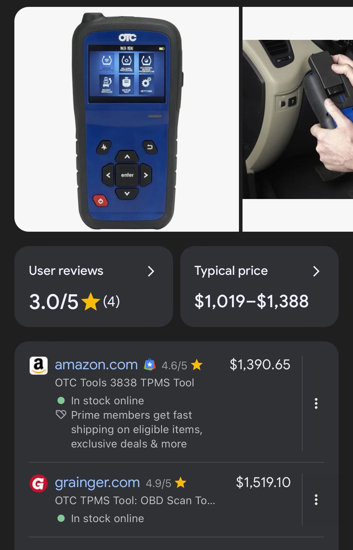 OTC TPMS TOOL 3838 Like New for Sale in Visalia, CA OfferUp