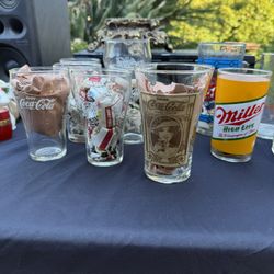 Goass Cups Coca Cola Miller Collectible 