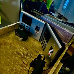 NGTeco K4 2.8" Time Clock-Auto Punch  in&Out for Employees Small Business Read For Sale