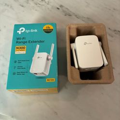 TP-Link N300 WiFi Extender Signal Booster – NEW