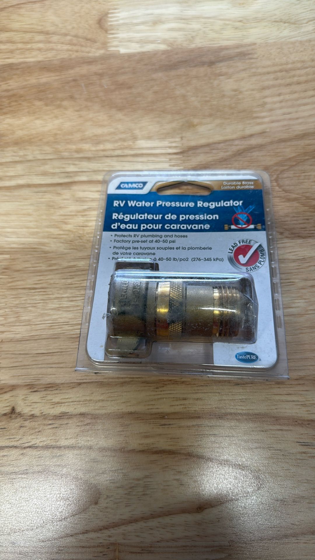 RV Water Pressure Regulator