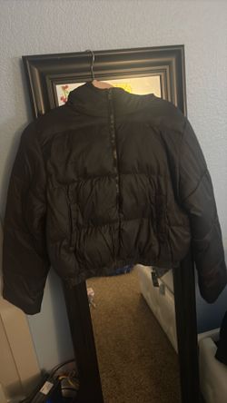 cropped puffer jacket