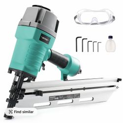 DOTOOL Framing Nailer, Framing Tool for 21 Degree 2-Inch to 3-1/2-Inch Plastic Collated Nails