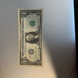 Printed $1 note, series 1969