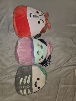 Nightmare Before Christmas Squishmallows — Lock, Shock & Barrel (3)