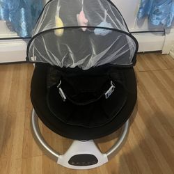 Electric baby swing with bluetooth 