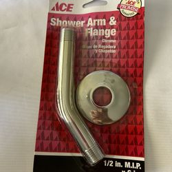 Shower Arm & Flange 1/2 In X 6 In