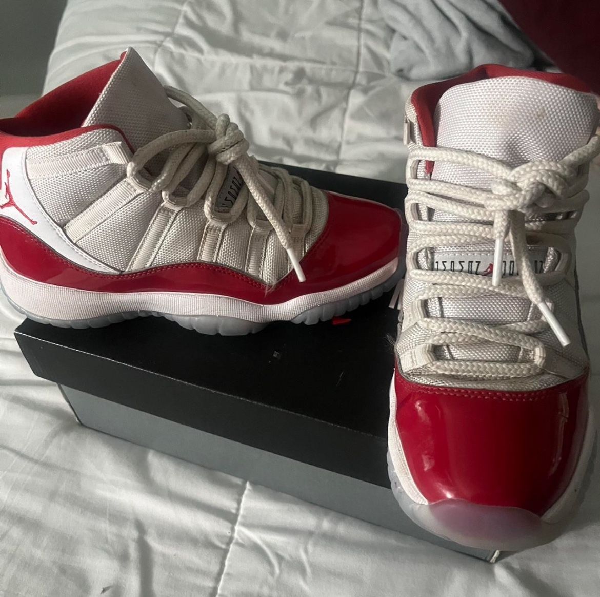 Air Jordan 11s (Red Cherry) 