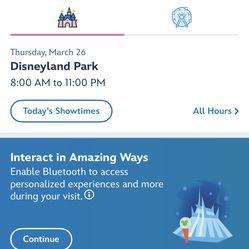 Dinseyland ticket and  both park